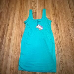 Yitty XXL Body Butter Tank Dress NWT Thicc Mint Sculpting Lounge Shapewear
